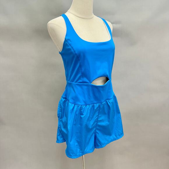 Free People Movement Righteous Runsie in Blueprint Size Large One Piece Running - Picture 7 of 16